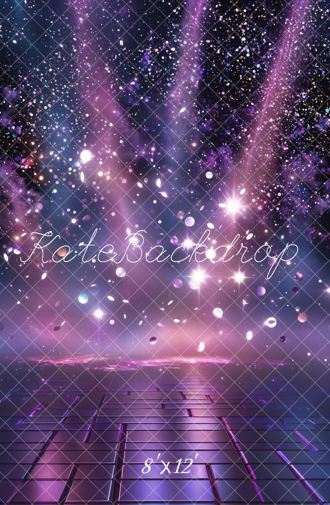 Kate Abstract Light Rays Glitter Floor Backdrop Designed by Chain Photography - Image 12