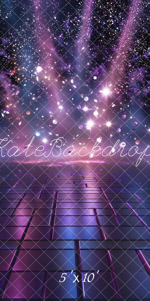 Kate Abstract Light Rays Glitter Floor Backdrop Designed by Chain Photography - Image 9