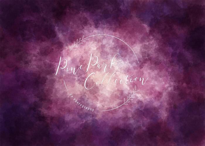 Kate Abstract Pomegranate Color Backdrop Designed By Pine Park Collection - Image 2