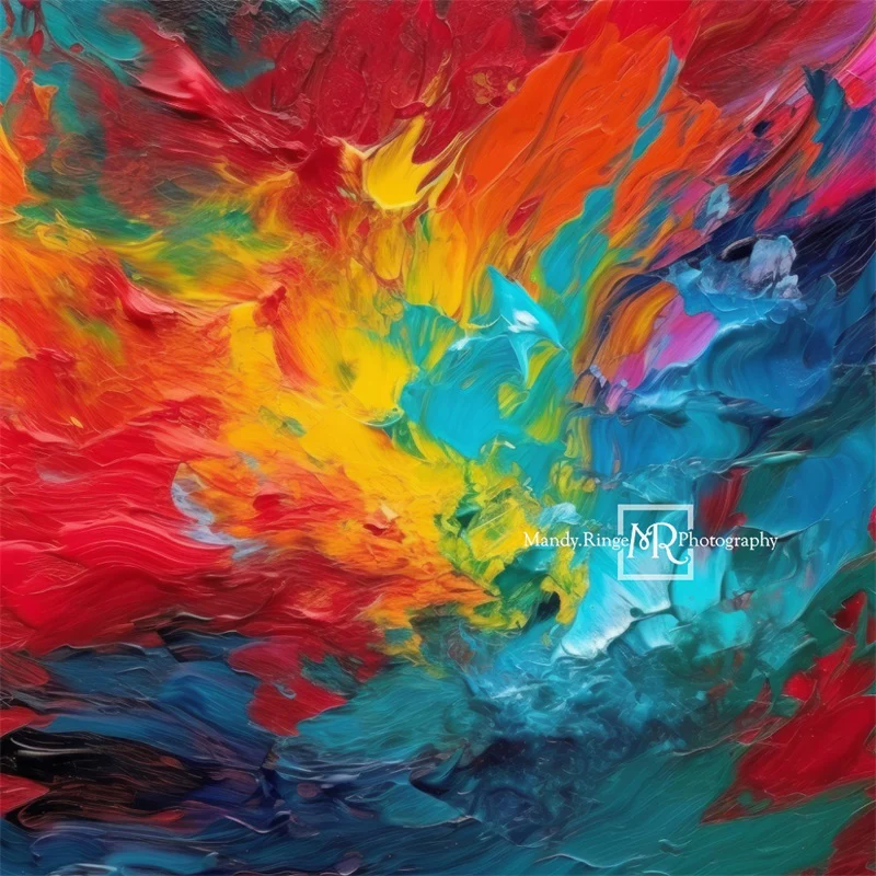 Kate Abstract Rainbow Backdrop Designed by Mandy Ringe Photography - Image 7