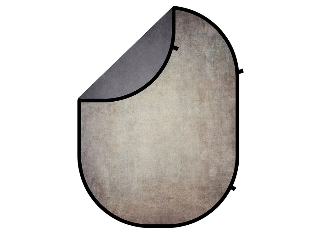 Kate Abstract Rusty/Gray Collapsible Backdrop Photography 5X6.5ft(1.5x2m) - Image 2
