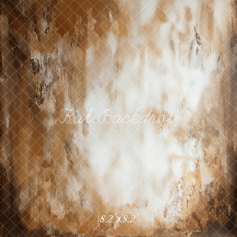 Kate Abstract Texture Brown Floor Backdrop Designed by GQ - Image 5
