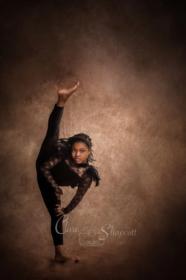 Kate Abstract Texture Old Master Dark Brown Backdrop Photo Studio - Image 11