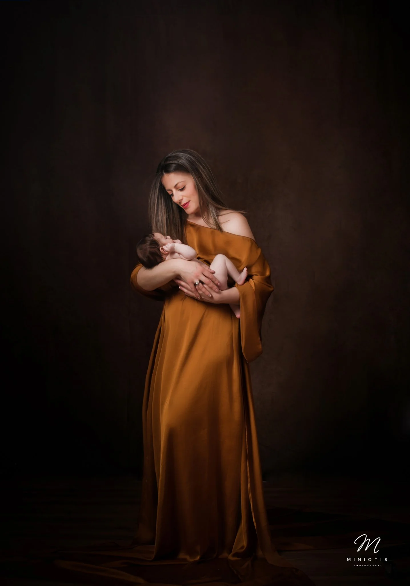 Kate Abstract Texture Old Master Dark Brown Backdrop Photo Studio - Image 6