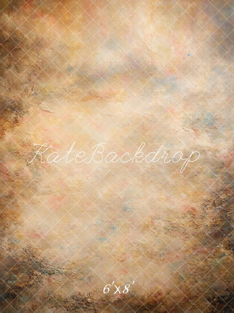 Kate Abstract Texture Vintage Light Brown Backdrop Designed by Emetselch - Image 4