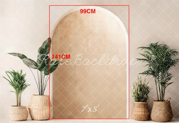 Kate Boho Arch Green Plant Decoration Backdrop Designed by Emetselch - Image 2