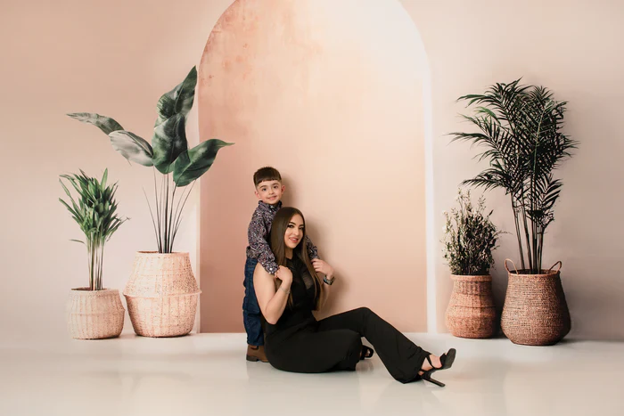 Kate Boho Arch Green Plant Decoration Backdrop Designed by Emetselch - Image 3