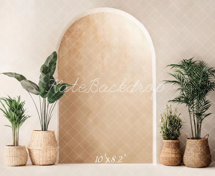 Kate Boho Arch Green Plant Decoration Backdrop Designed by Emetselch - Image 5