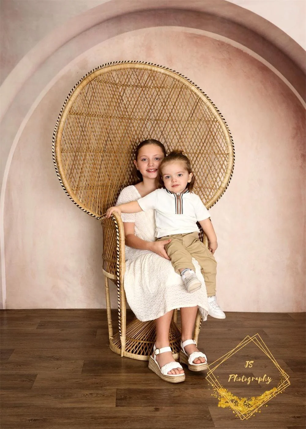 Kate Art Arch Wall Boho Backdrop Designed by Kate Image（note:with a little reddish brown） - Image 7