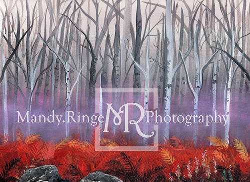 Kate Autumn Enchanted forest Backdrop for Photography Designed by Mandy Ringe Photography