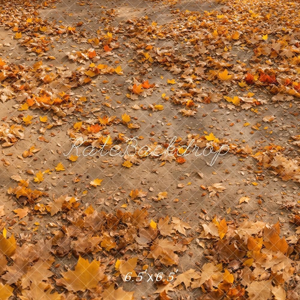 Kate Autumn Leaves Ground Floor Backdrop Designed by Emetselch - Image 2