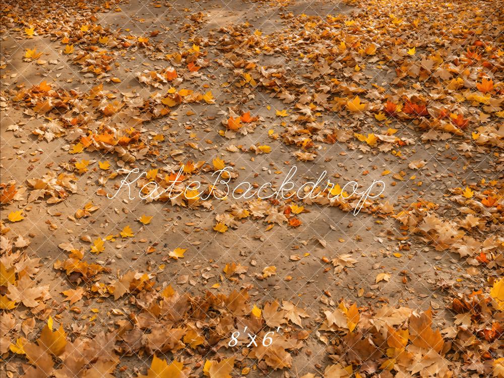 Kate Autumn Leaves Ground Floor Backdrop Designed by Emetselch - Image 3