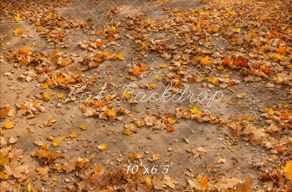 Kate Autumn Leaves Ground Floor Backdrop Designed by Emetselch - Image 4