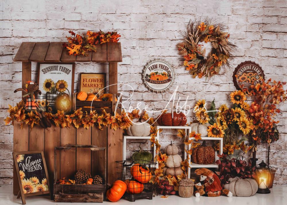 Kate Autumn Market Thanksgiving Backdrop Designed By Rose Abbas - Image 2