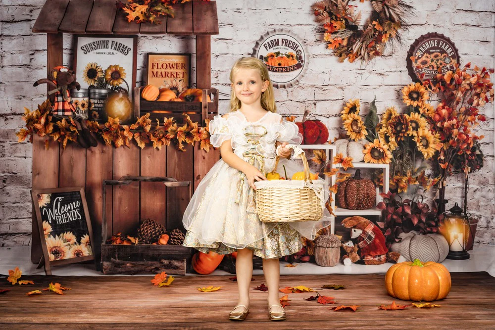 Kate Autumn Market Thanksgiving Backdrop Designed By Rose Abbas - Image 5