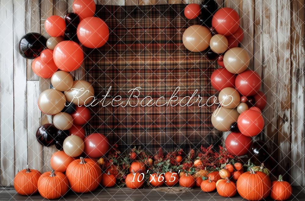 Kate Autumn Pumpkin Balloon Arch Backdrop Designed by Patty Robert - Image 4