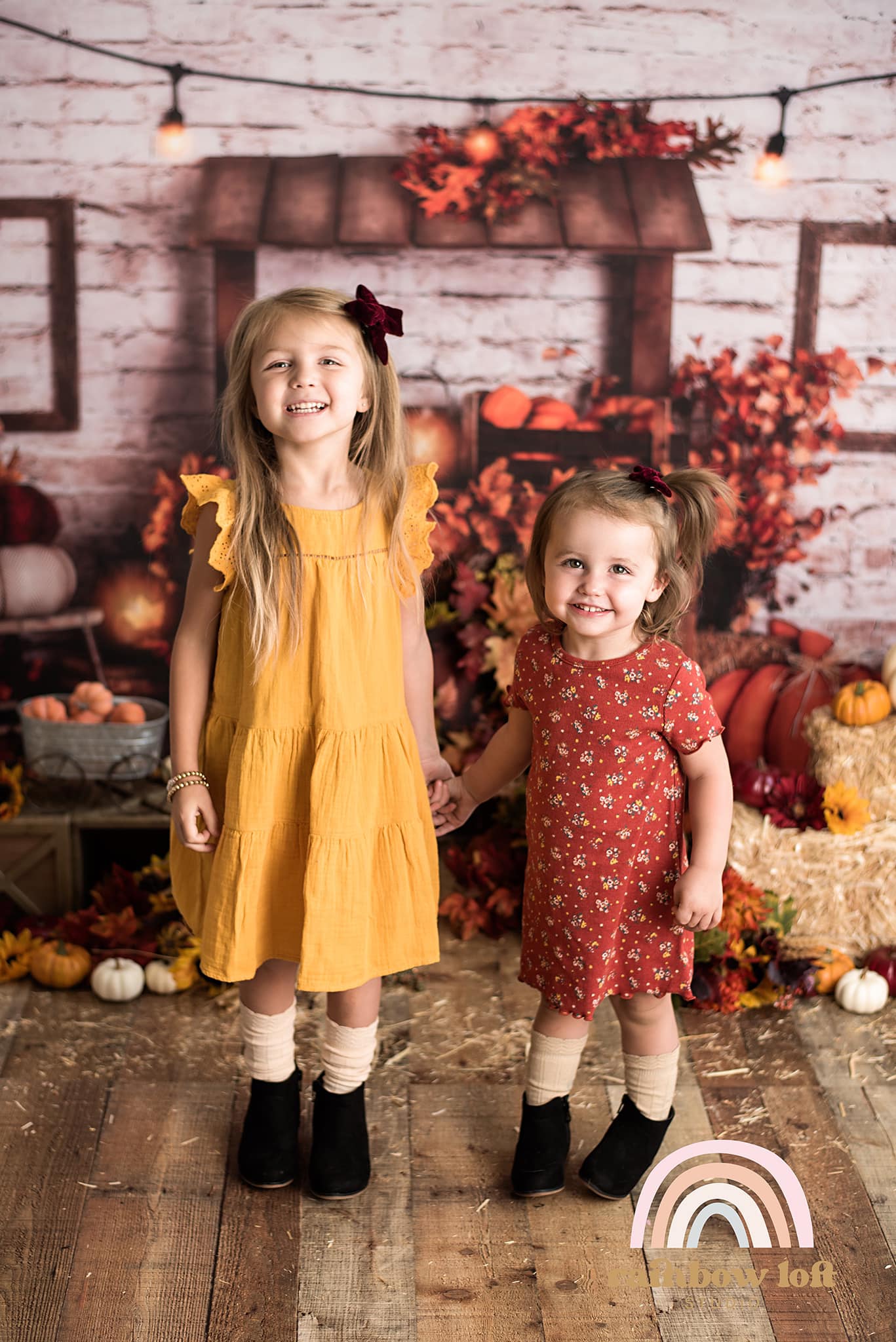 Kate Autumn Pumpkin Stand Harvast Backdrop Designed By Rose Abbas - Image 6