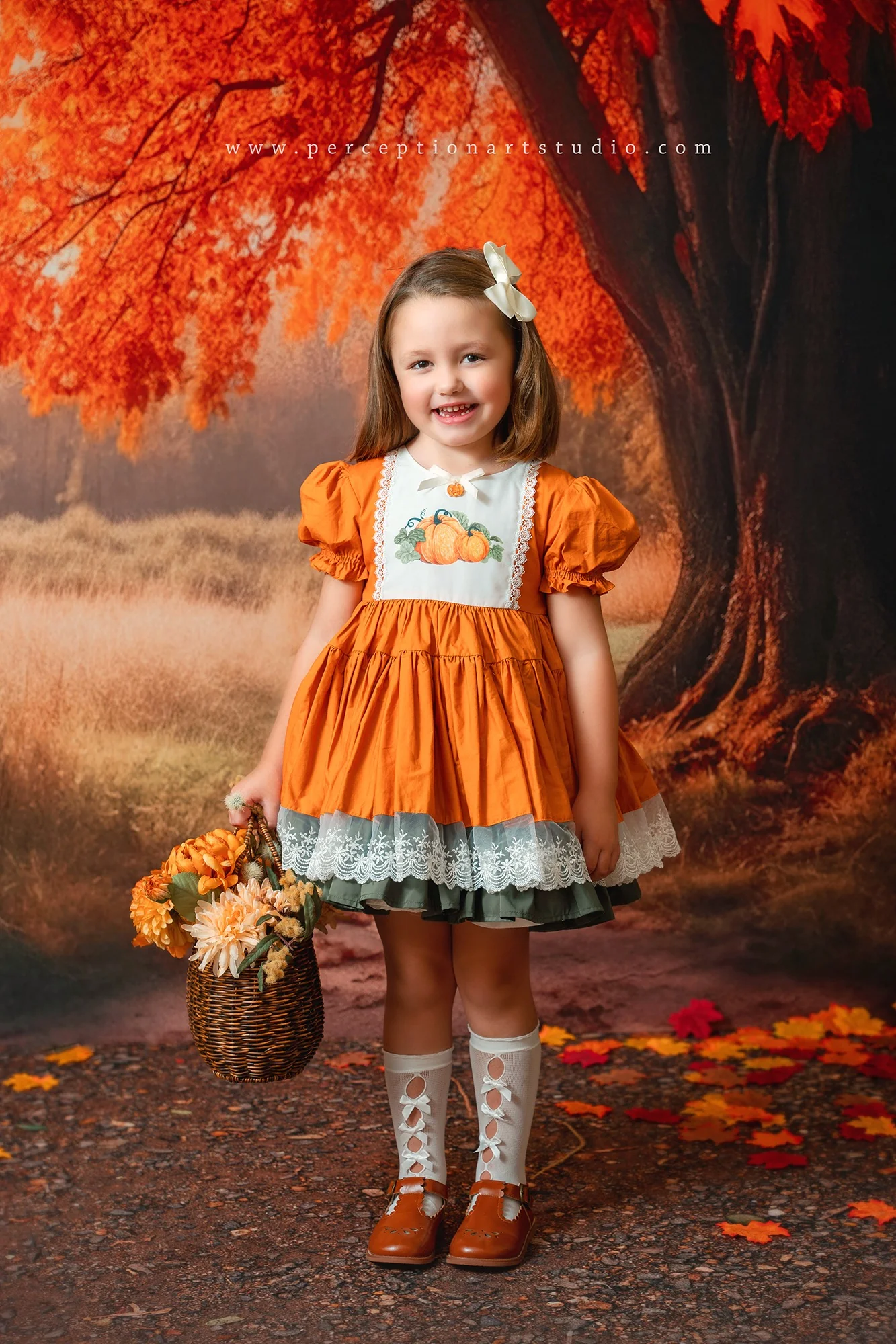 Kate Autumn Tree Backdrop for Photography - Image 3