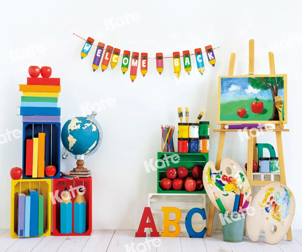 Kate Back to School Artist Backdrop Designed by Emetselch - Image 7