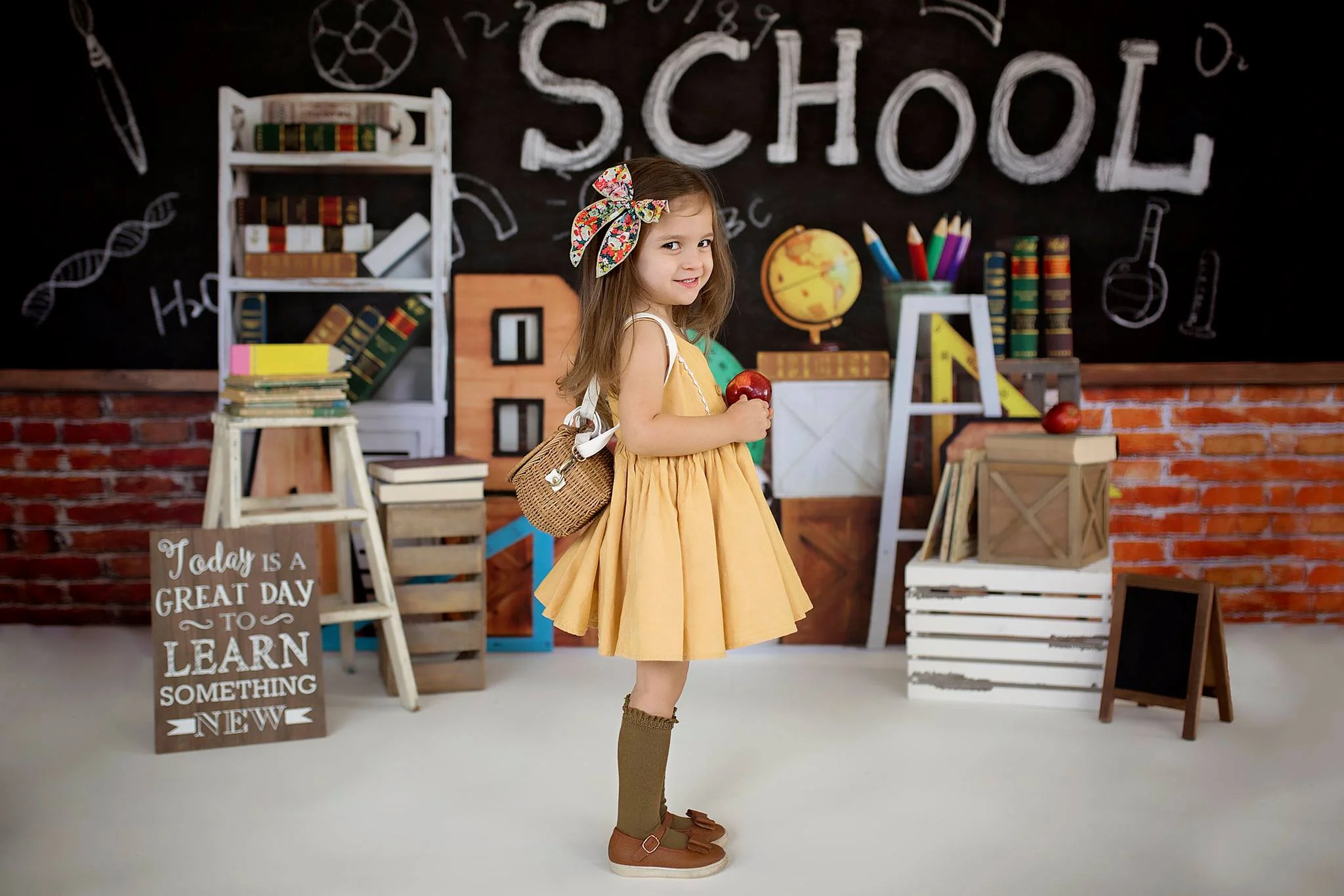 Kate Back To School Backdrop Designed by Emetselch - Image 3
