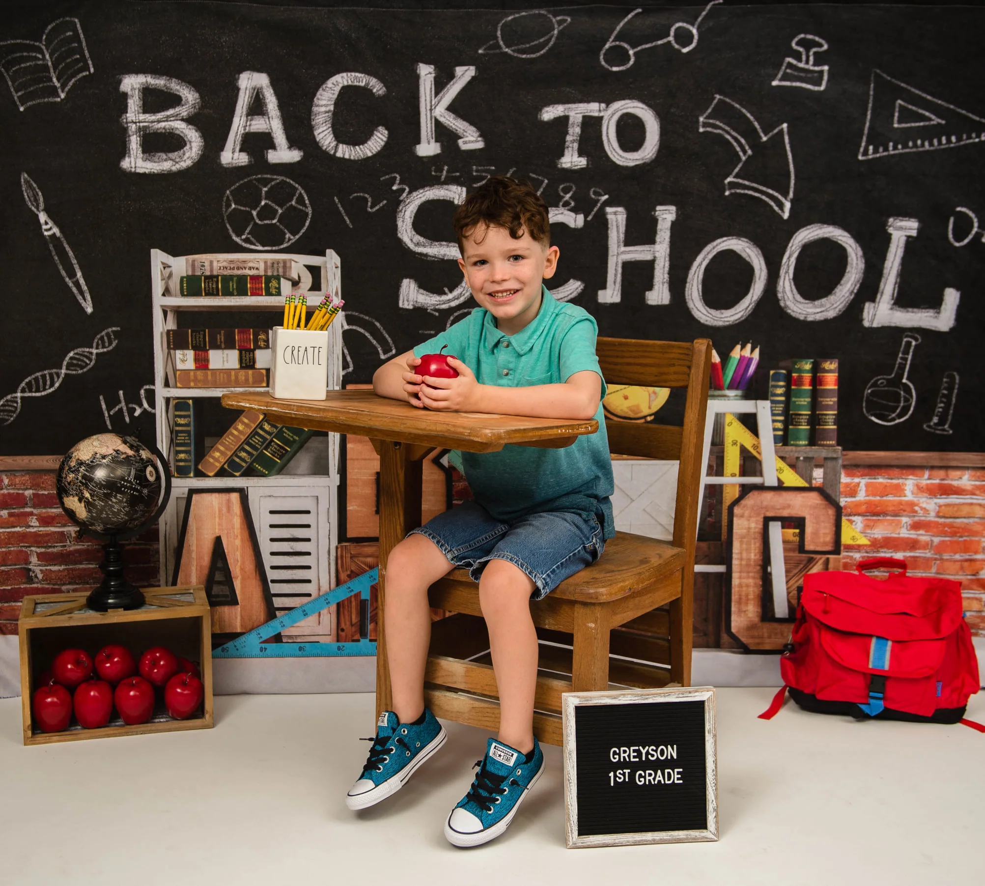 Kate Back To School Backdrop Designed by Emetselch - Image 4