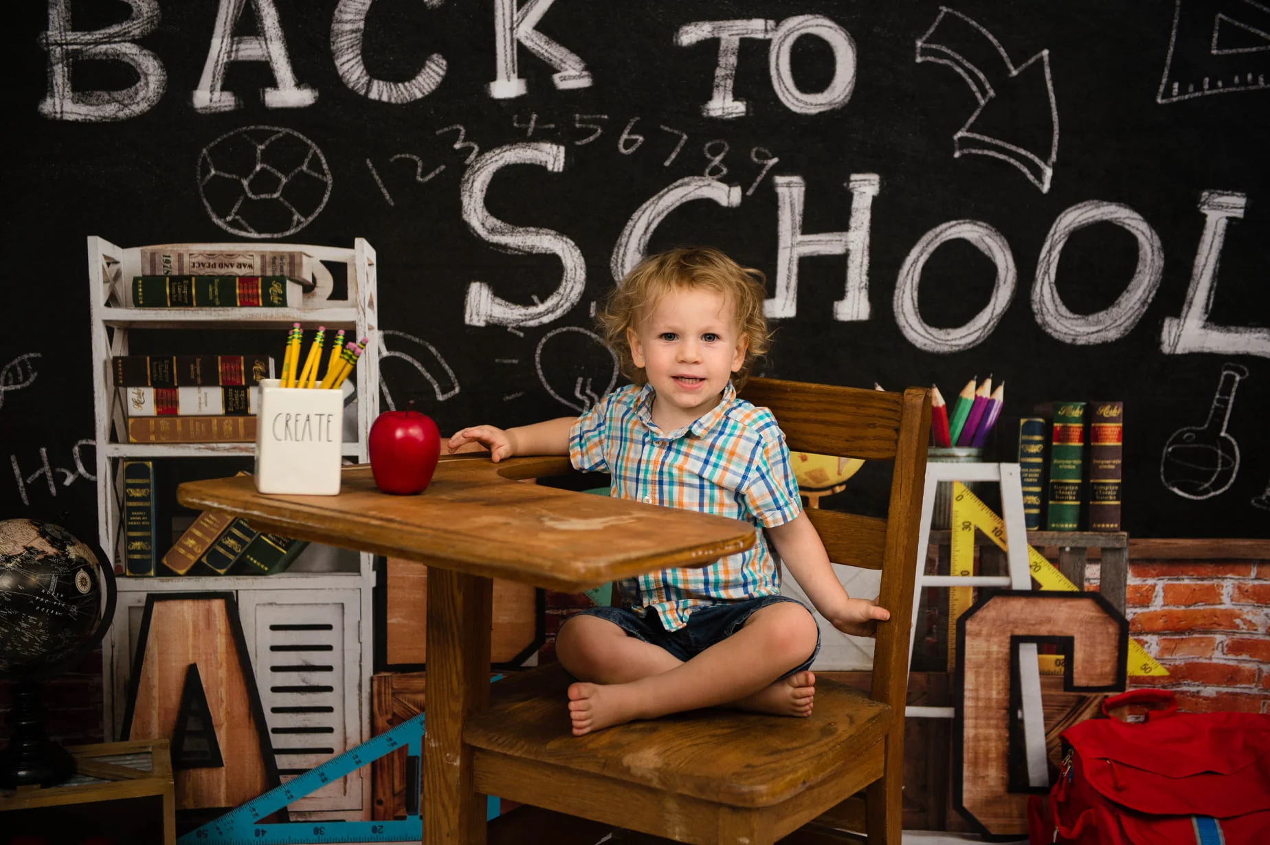 Kate Back To School Backdrop Designed by Emetselch - Image 6