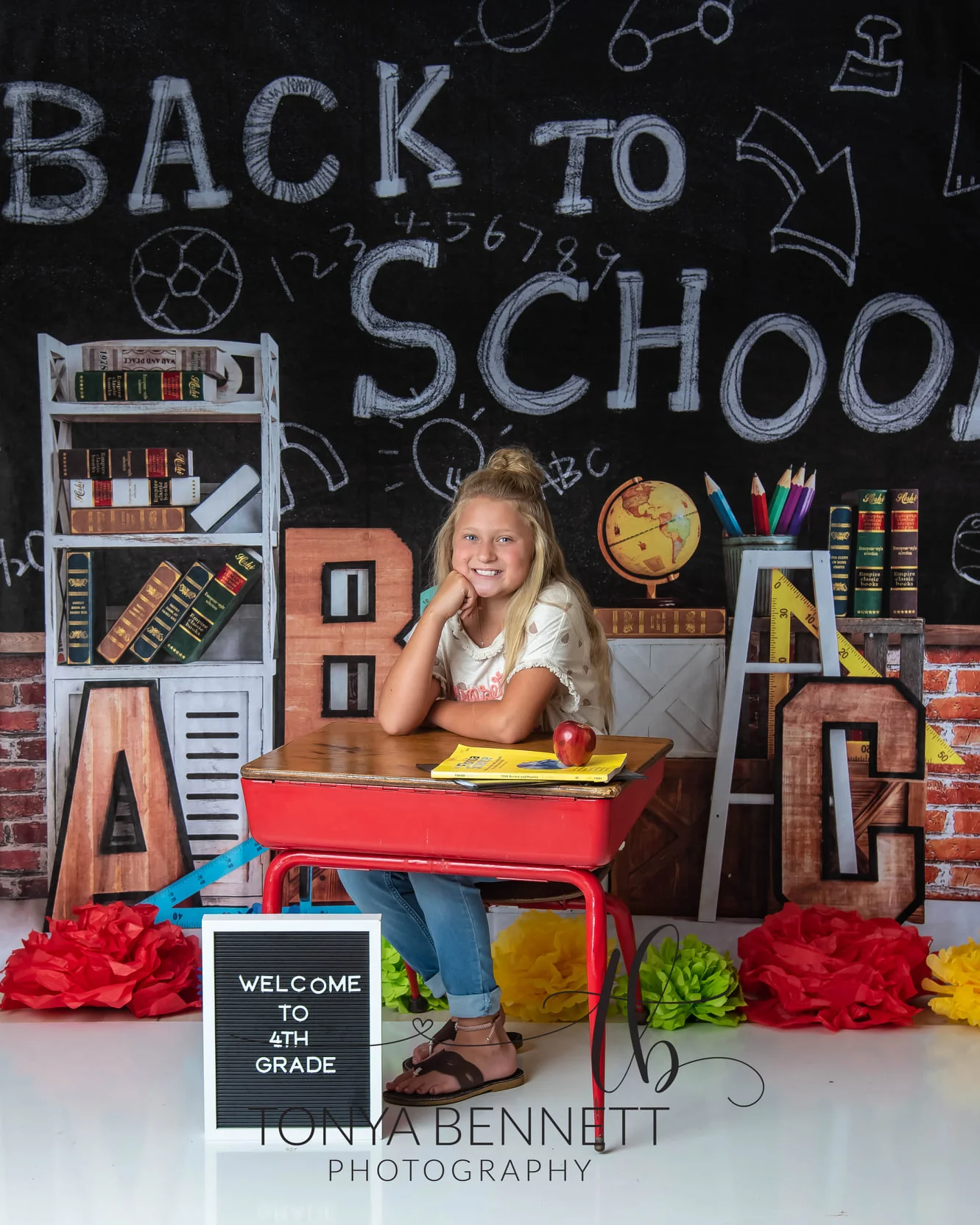 Kate Back To School Backdrop Designed by Emetselch - Image 7