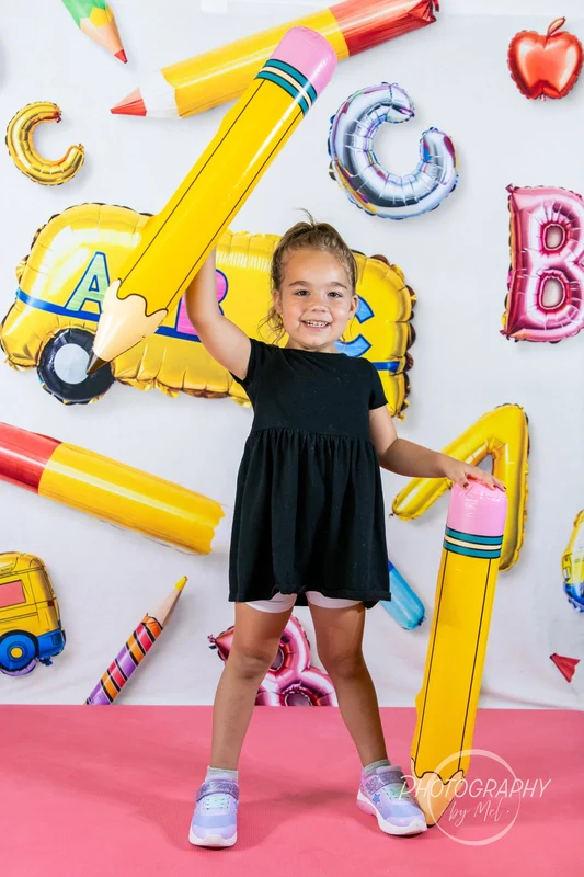 Kate Back to School Balloons Alphabet Bus Backdrop Designed by Emetselch - Image 6