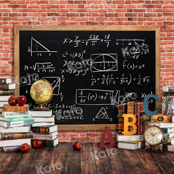 Kate Back to School Brick Wall Backdrop Designed by Emetselch - Image 2