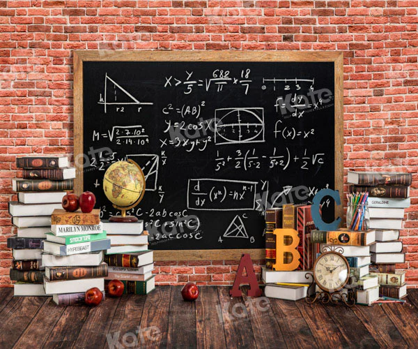 Kate Back to School Brick Wall Backdrop Designed by Emetselch - Image 3