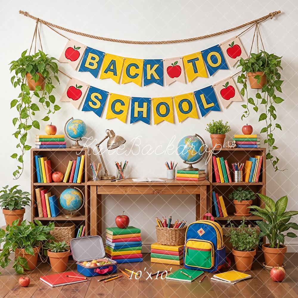 Kate Back To School Classroom Desk Backdrop Designed by Emetselch - Image 9