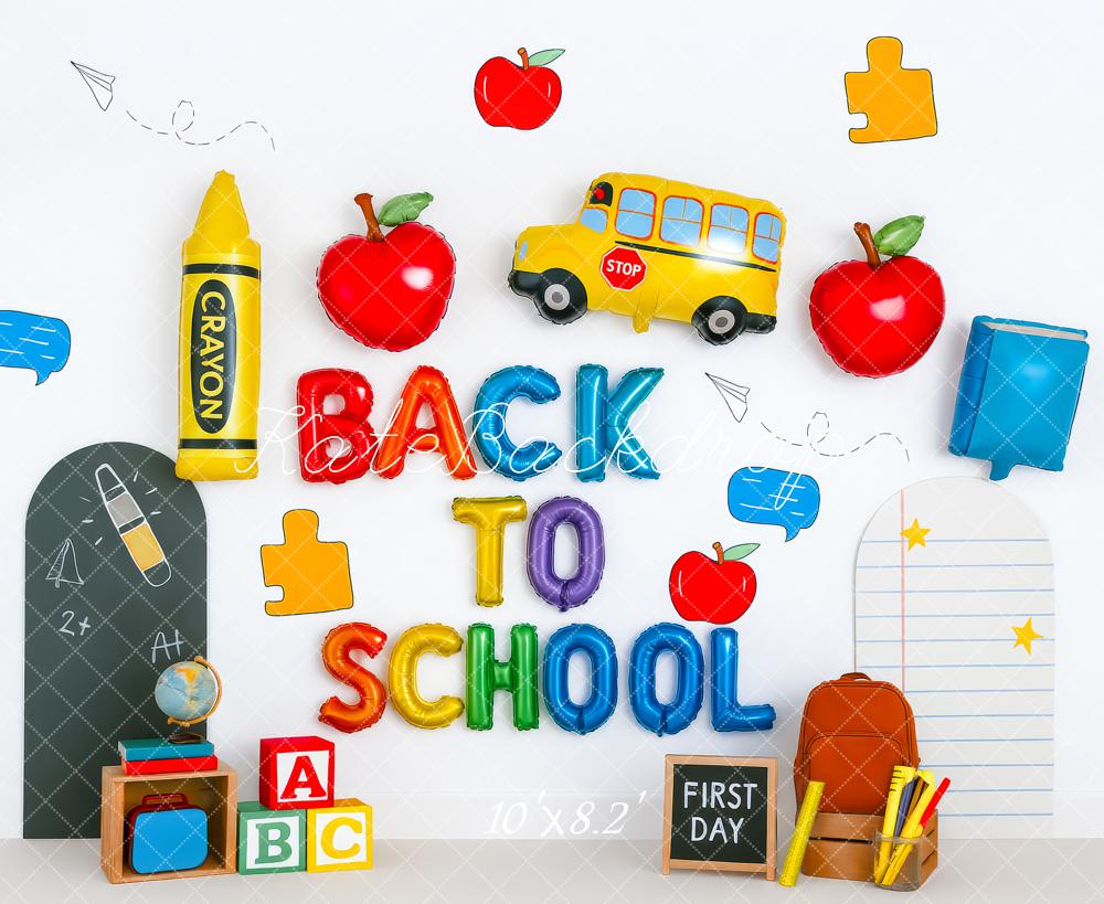 Kate Back To School Backdrop Primary Classroom Designed by Patty Robert - Image 6