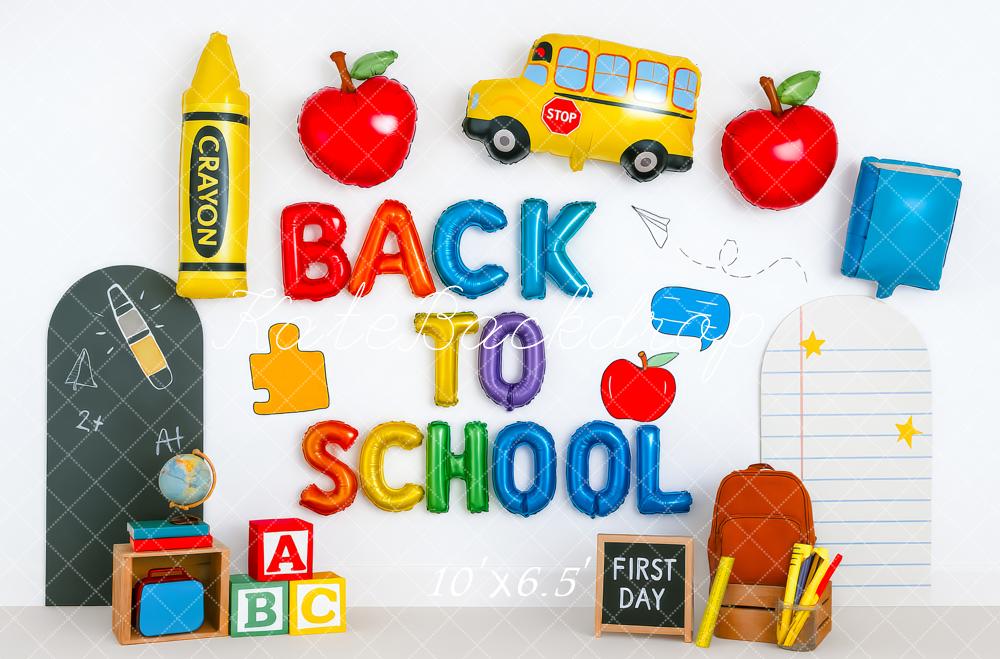 Kate Back To School Backdrop Primary Classroom Designed by Patty Robert - Image 8