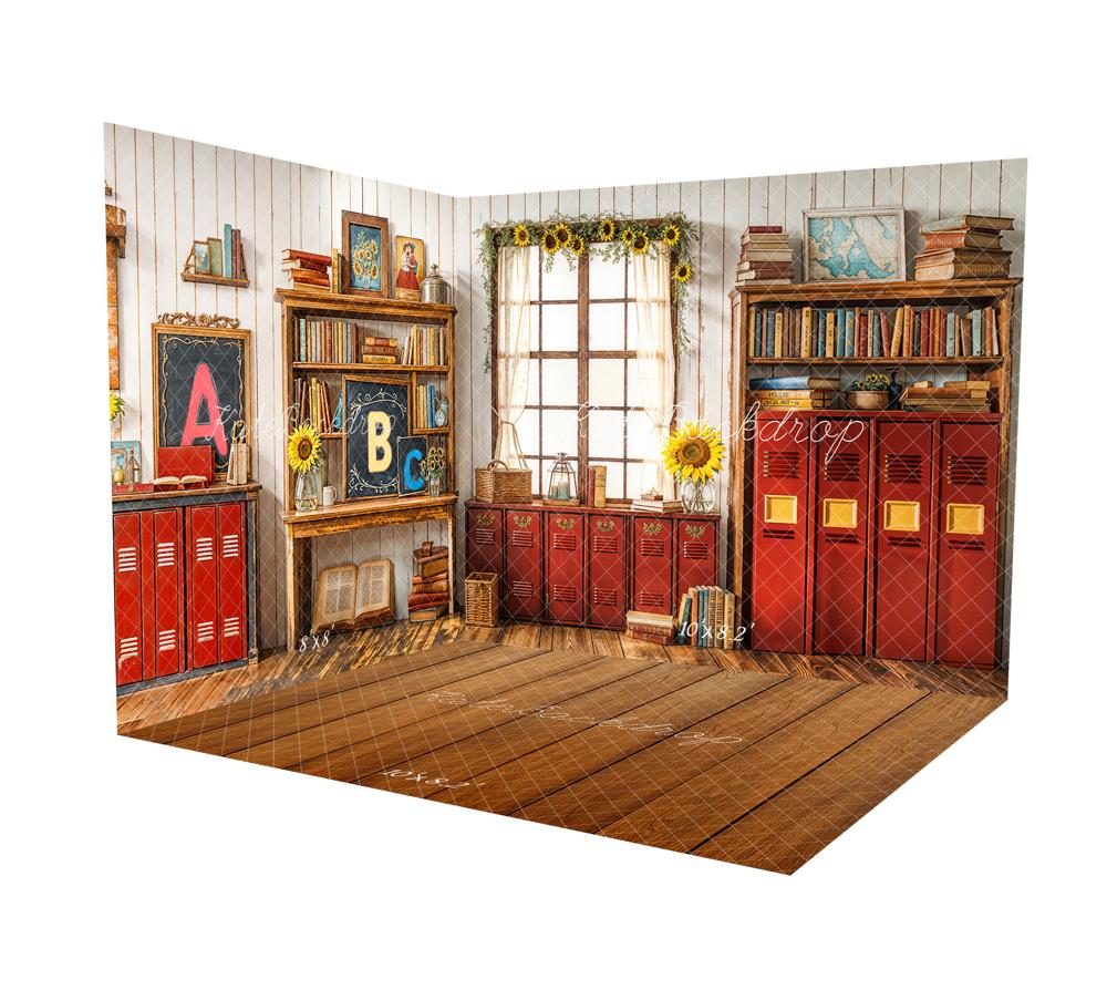 Kate Back To School Vintage Library Lockers Room Set - Image 2