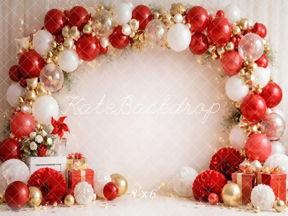 Kate Balloon Arch Presents Backdrop Designed by Vertigo Productions - Image 3