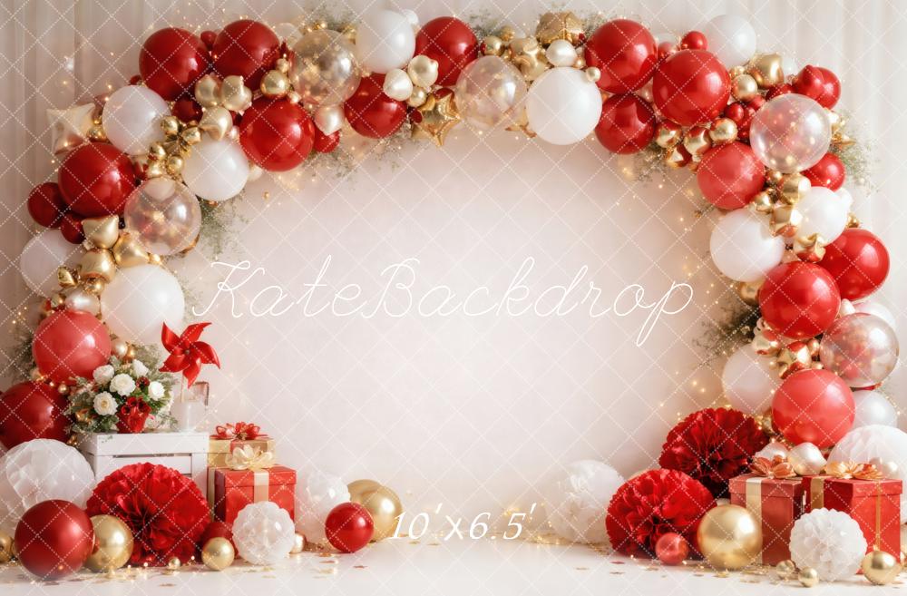 Kate Balloon Arch Presents Backdrop Designed by Vertigo Productions - Image 4