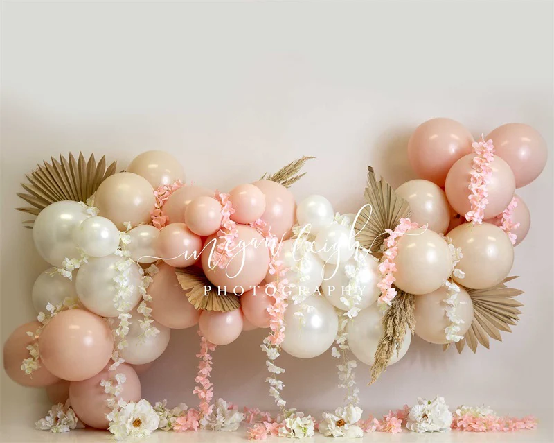 Kate Balloons Floral Garland Backdrop Designed by Megan Leigh Photography - Image 4