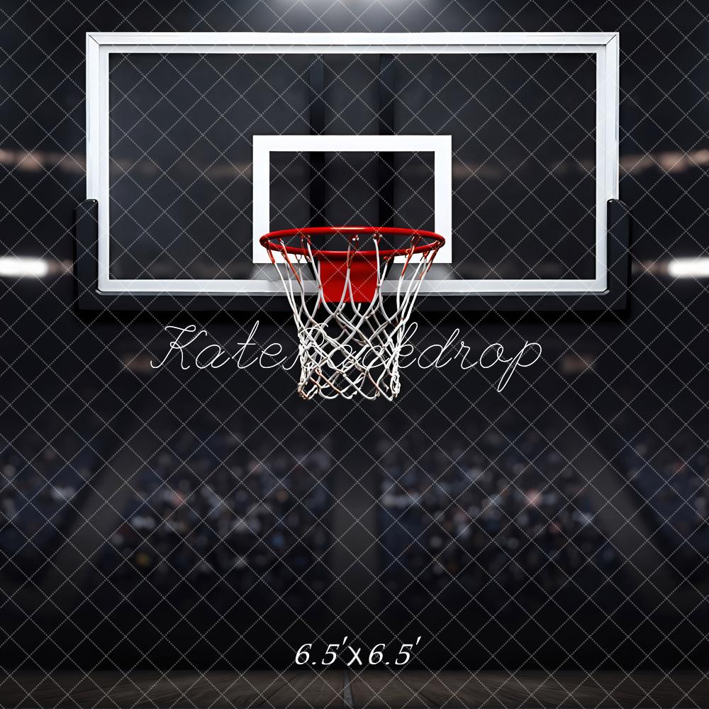 Kate Basketball Hoop Stadium Lights Backdrop Designed by Mini MakeBelieve - Image 2