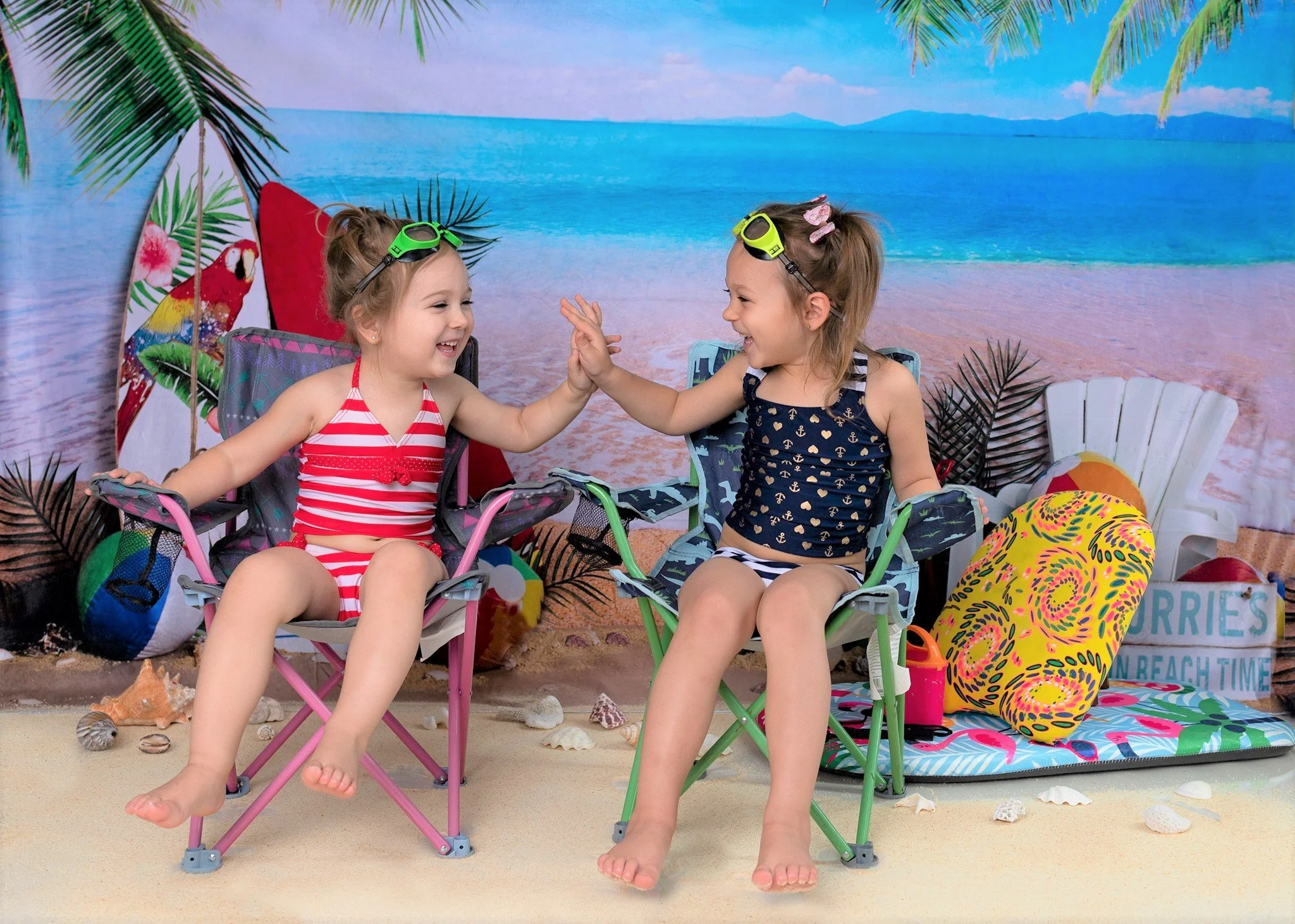 Kate Beach Day Sea Summer Backdrop for Photography Designed by Megan Leigh Photography - Image 4