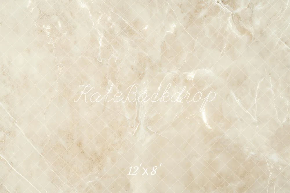 Kate Beige Abstract Texture Fleece Backdrop Designed by Emetselch - Image 4