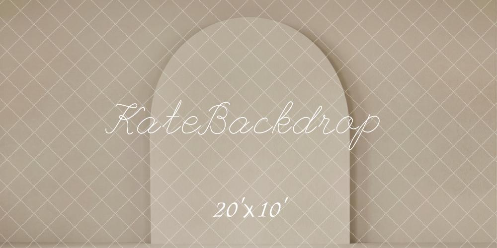 Kate Beige Arch Retro Wall Diamond Pattern Backdrop Designed by Emetselch - Image 8
