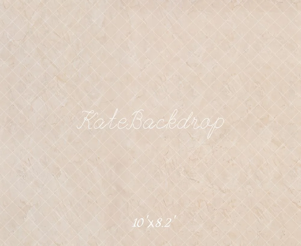 Kate Beige Grid Texture Fleece Backdrop Designed by Emetselch - Image 3