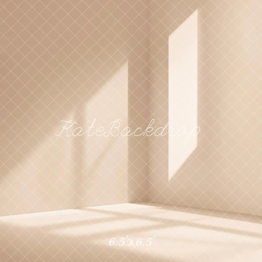 Kate Beige Light Corner Wall Backdrop Designed by Chain Photography - Image 2