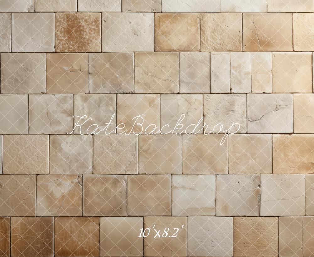 Kate Beige Retro Wall/Floor Backdrop Designed by Patty Robert - Image 6
