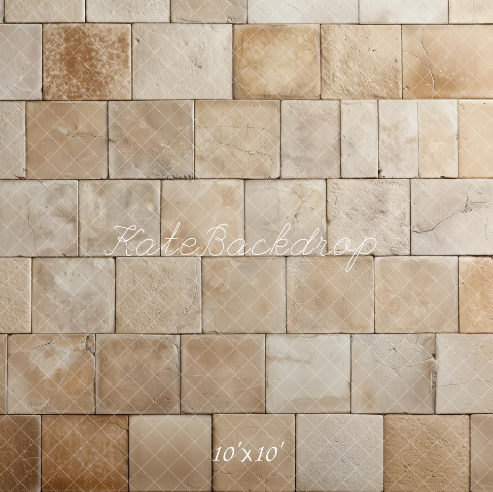 Kate Beige Retro Wall/Floor Backdrop Designed by Patty Robert - Image 7