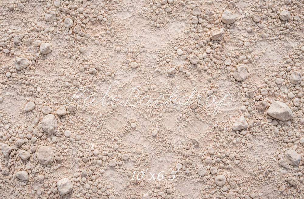 Kate Beige Rocky Soil Texture Floor Backdrop Designed by Vertigo Productions - Image 4