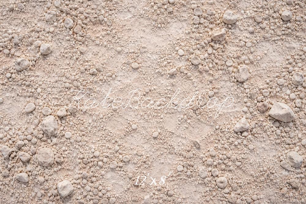 Kate Beige Rocky Soil Texture Floor Backdrop Designed by Vertigo Productions - Image 8