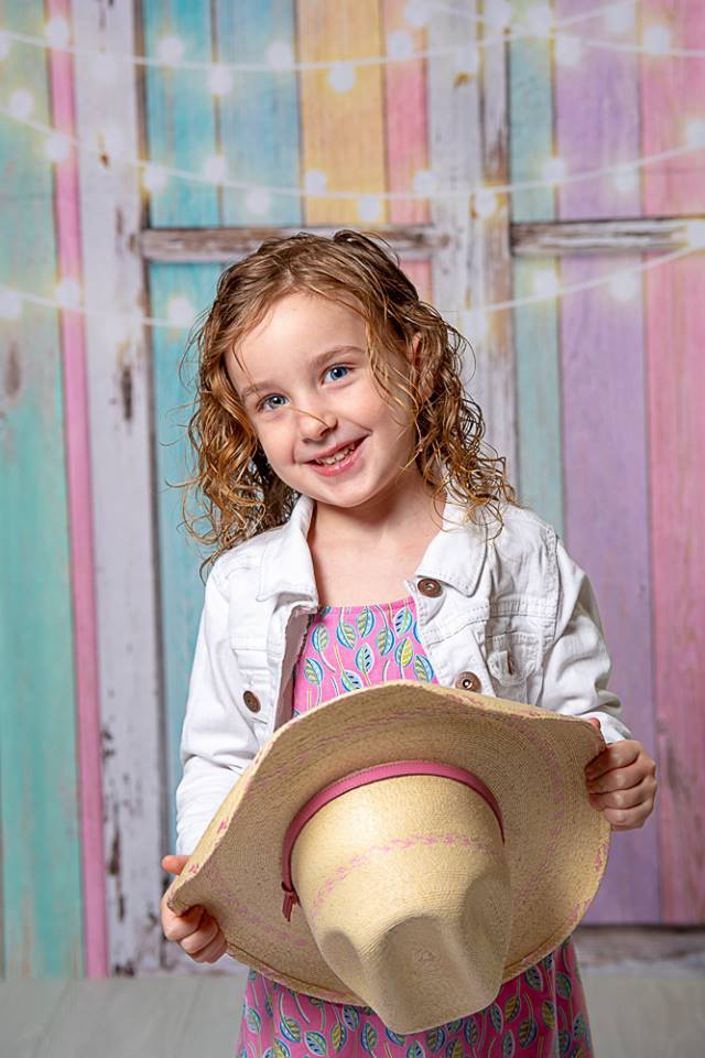 Kate Birthday Colorful Wood Wall Window Backdrop for Children Designed by JFCC - Image 7