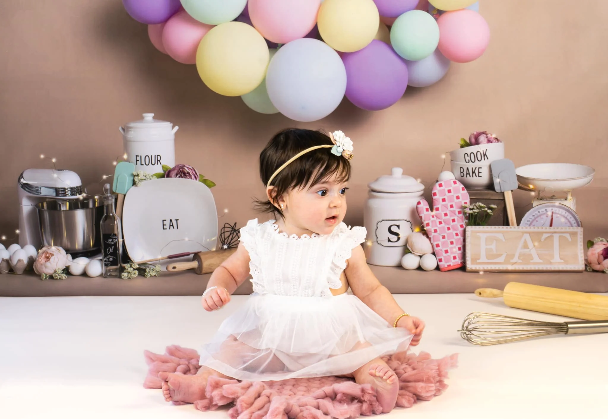 Kate Cake Smash Baker Children Backdrop Designed by Megan Leigh Photography - Image 3