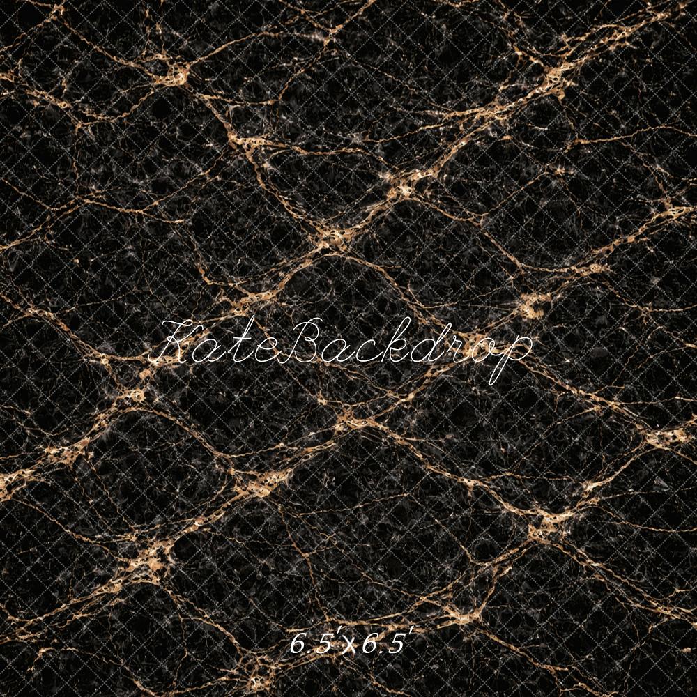 Kate Black Marble Abstract Texture Backdrop Designed by Vertigo Productions - Image 2